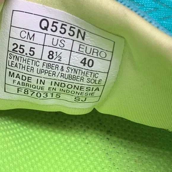 Asics‎ Gel Tactic Athletic Shoes Women’s Sz 8.5 - Picture 10 of 10